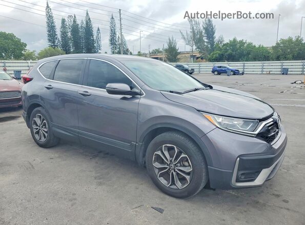 2HKRW1H86NH407014 2022 HONDA CR-V Серый Передняя правая четверть