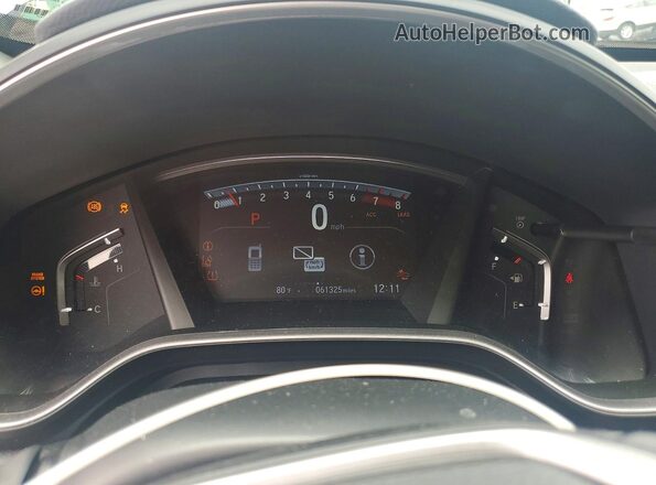 2HKRW1H86NH407014 2022 HONDA CR-V Серый Вид щитка приборов