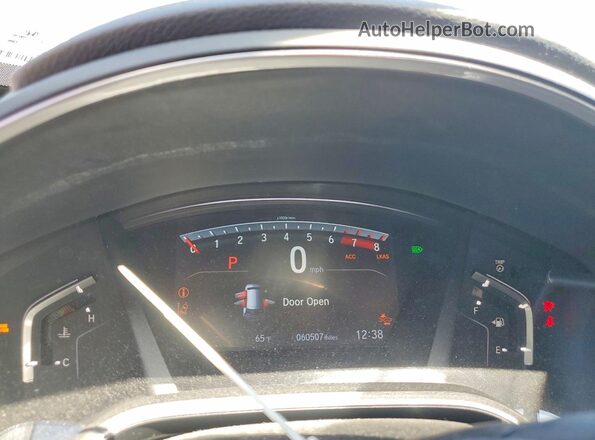 2HKRW1H95MH403379 2021 HONDA CR-V Charcoal Вид щитка приладів