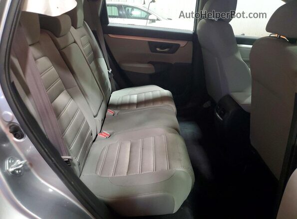 2HKRW2H22MH643773 2021 HONDA CR-V Silver Rear interior view