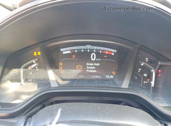 2HKRW2H23KH139133 2019 HONDA CR-V Charcoal Instrument cluster view