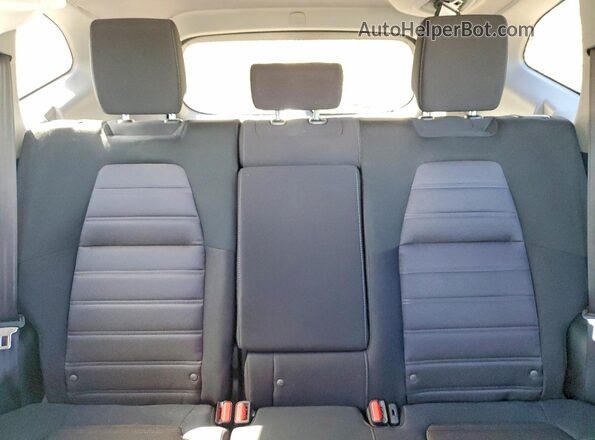 2HKRW2H23KH139133 2019 HONDA CR-V Charcoal Rear seats view