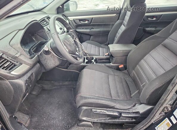 2HKRW2H25NH605116 2022 HONDA CR-V Black წინა სალონის ხედი