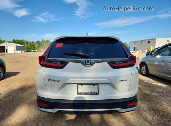 2HKRW2H2XLH200513 2020 HONDA CR-V White Widok z tyłu
