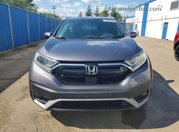 2HKRW2H46LH215656 2020 HONDA CR-V Gray წინა ხედი