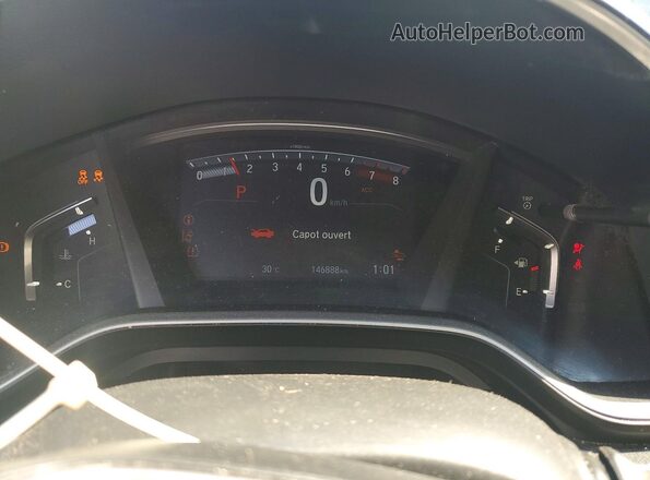 2HKRW2H46LH215656 2020 HONDA CR-V Gray ხელსაწყოთა პანელის ხედი