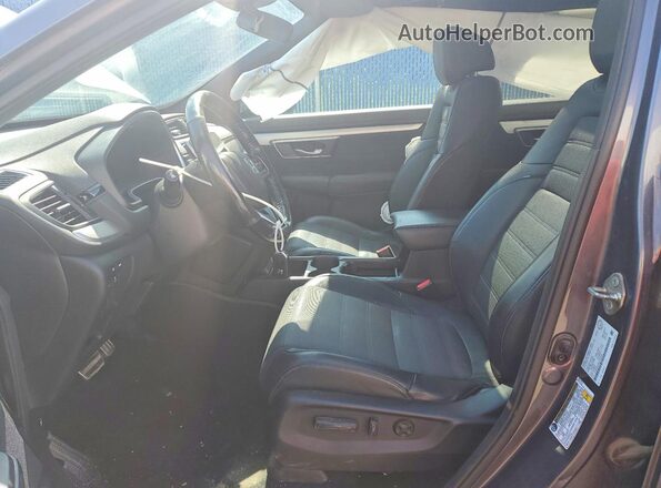 2HKRW2H46LH215656 2020 HONDA CR-V Gray წინა სალონის ხედი