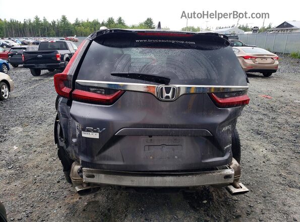 2HKRW2H49LH231740 2020 HONDA CR-V Charcoal Rear view