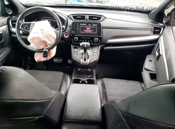 2HKRW2H49LH231740 2020 HONDA CR-V Charcoal Dashboard view