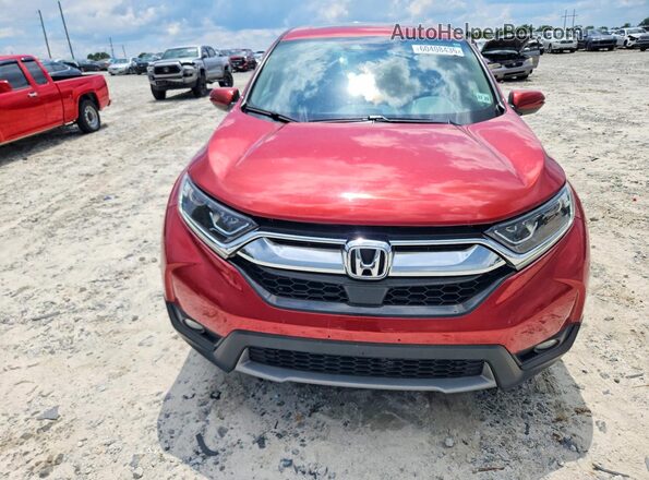 2HKRW2H50JH693545 2018 HONDA CR-V Red წინა ხედი