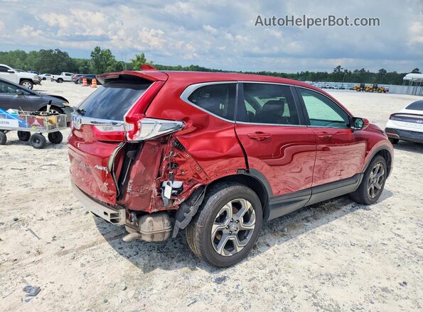 2HKRW2H50JH693545 2018 HONDA CR-V Red უკანა მარჯვენა