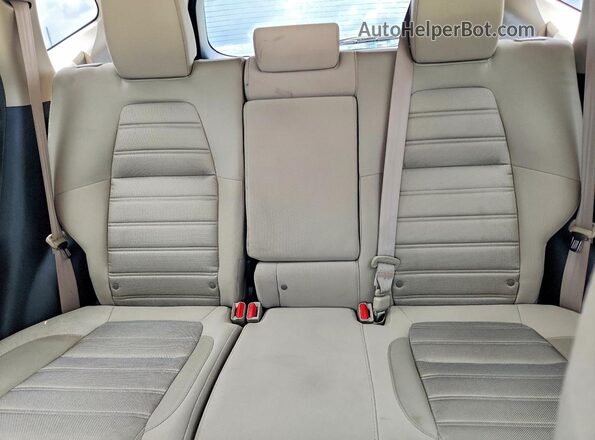 2HKRW2H50JH693545 2018 HONDA CR-V Red უკანა სავარძლების ხედი