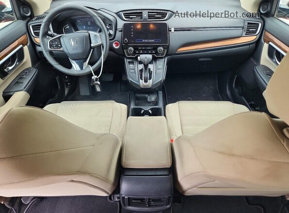 2HKRW2H50JH693545 2018 HONDA CR-V Red წინა პანელის ხედი