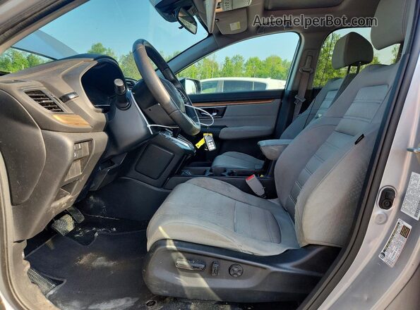 2HKRW2H50KH640099 2019 HONDA CR-V Серебряный Вид салона спереди