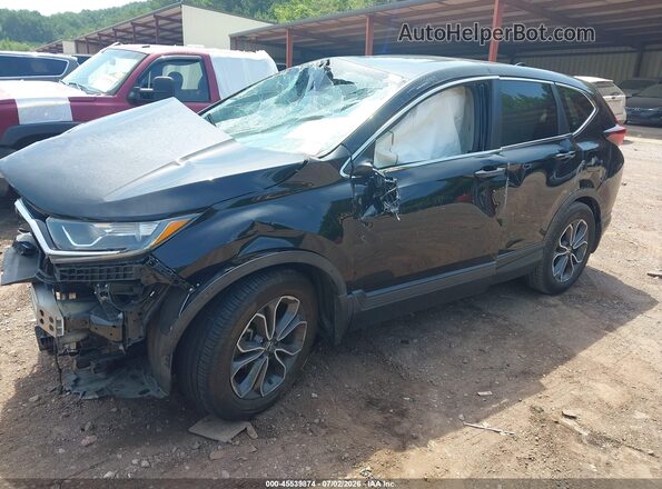 2HKRW2H50MH663191 2021 HONDA CR-V Black წინა მარცხენა ხედი სამი მეოთხედიდან