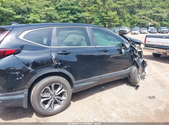 2HKRW2H50MH663191 2021 HONDA CR-V Black ხელსაწყოთა პანელის ხედი