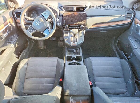 2HKRW2H51JH128902 2018 HONDA CR-V Blue Вид панелі приладів