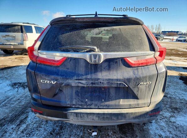 2HKRW2H51JH128902 2018 HONDA CR-V Blue Вид ззаду