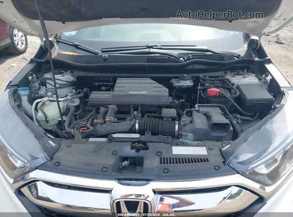 2HKRW2H51KH610075 2019 HONDA CR-V White უკანა ხედი