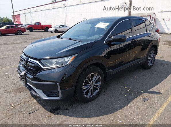 2HKRW2H51MH657657 2021 HONDA CR-V Black წინა მარცხენა ხედი სამი მეოთხედიდან