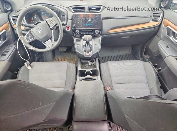 2HKRW2H52HH683433 2017 HONDA CR-V Black Widok deski rozdzielczej