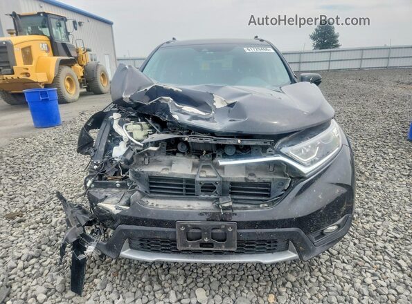 2HKRW2H52HH683433 2017 HONDA CR-V Black Widok z przodu