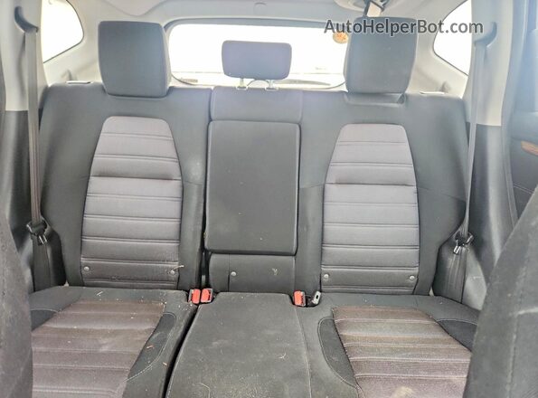 2HKRW2H52HH683433 2017 HONDA CR-V Black Widok tylnych siedzeń