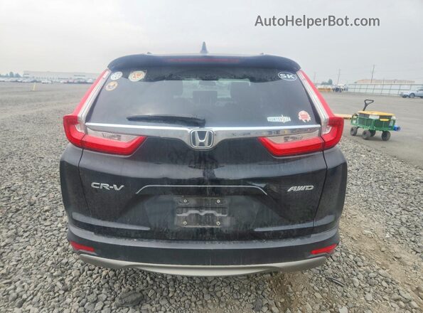 2HKRW2H52HH683433 2017 HONDA CR-V Black Widok z tyłu