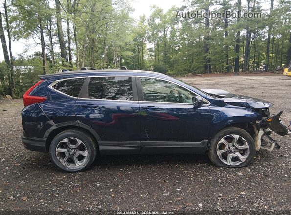 2HKRW2H52JH634593 2018 HONDA CR-V Blue Սալոնի հետևի տեսք