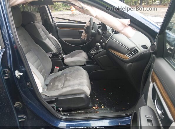 2HKRW2H52JH634593 2018 HONDA CR-V Blue Սալոնի դիմացի տեսք