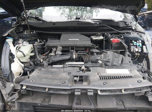 2HKRW2H52JH634593 2018 HONDA CR-V Blue Հետևի տեսք