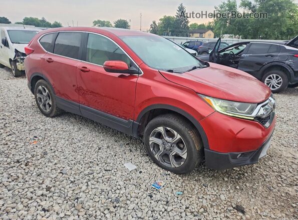 2HKRW2H52KH651296 2019 HONDA CR-V Красный Передняя правая четверть