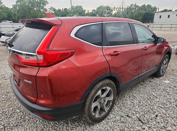2HKRW2H52KH651296 2019 HONDA CR-V Красный Задняя правая четверть