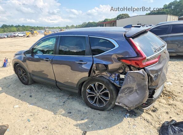 2HKRW2H52MH623114 2021 HONDA CR-V Blue Trasero izquierdo
