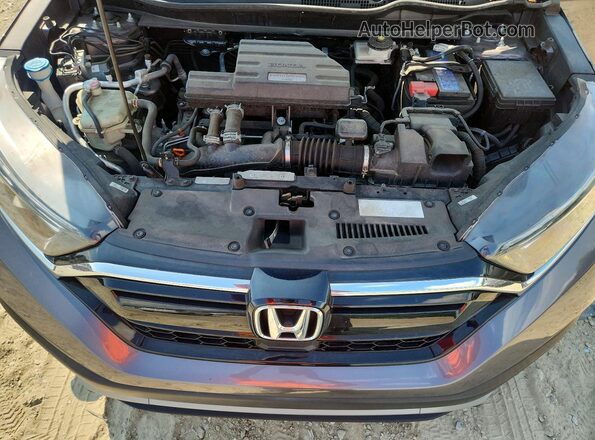 2HKRW2H52MH623114 2021 HONDA CR-V Blue Vista del compartimento del motor