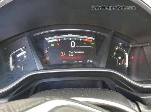 2HKRW2H52MH626482 2021 HONDA CR-V Black ხელსაწყოთა პანელის ხედი