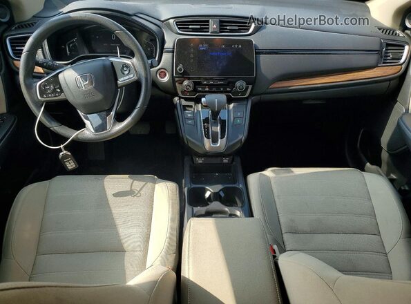 2HKRW2H52MH652953 2021 HONDA CR-V White Առջևի վահանակի տեսք