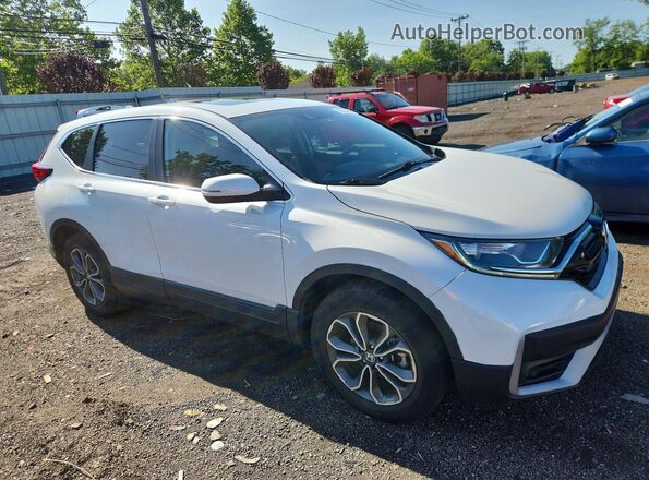 2HKRW2H52NH613281 2022 HONDA CR-V White Передня права чверть