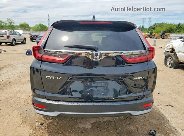 2HKRW2H52NH652050 2022 HONDA CR-V Black Հետևի տեսք
