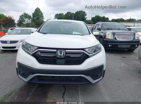 2HKRW2H52NH652596 2022 HONDA CR-V Белый Вид панели приборов