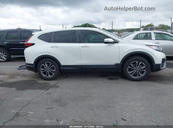 2HKRW2H52NH652596 2022 HONDA CR-V Белый Вид щитка приборов