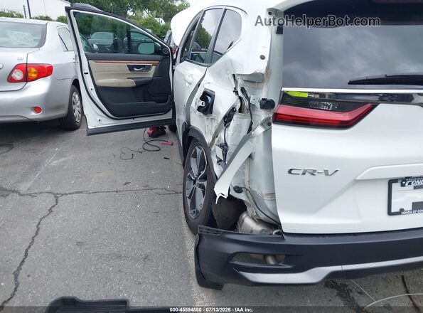 2HKRW2H52NH652596 2022 HONDA CR-V Белый Вид спереди