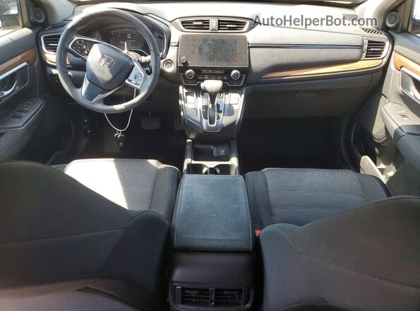 2HKRW2H53HH131665 2017 HONDA CR-V Black Dashboard view