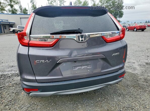 2HKRW2H53HH628635 2017 HONDA CR-V Серый Вид сзади