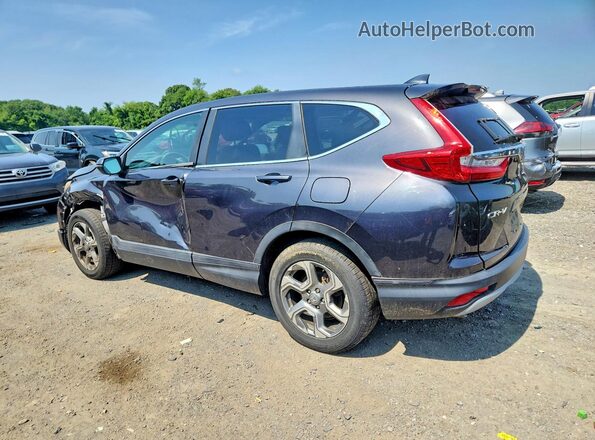 2HKRW2H53HH635682 2017 HONDA CR-V Синий Задняя левая четверть