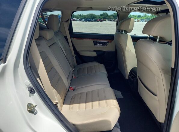 2HKRW2H53HH655298 2017 HONDA CR-V Белый Вид задних сидений