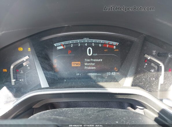 2HKRW2H53JH637700 2018 HONDA CR-V White Հետևի նստատեղերի տեսք