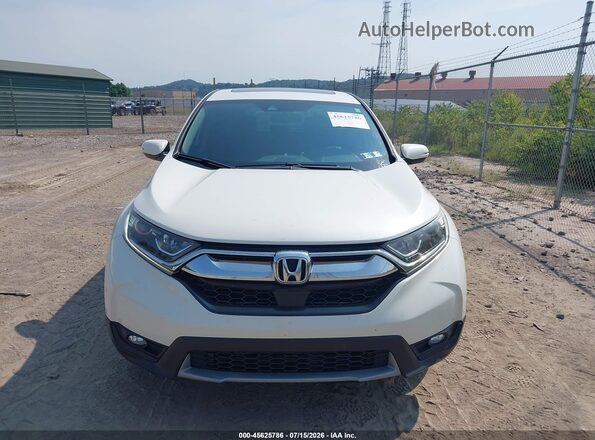 2HKRW2H53JH637700 2018 HONDA CR-V White Սարքավորումների վահանակի տեսք