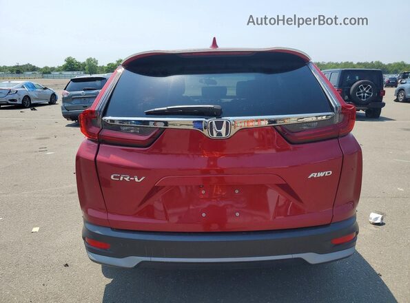2HKRW2H53LH621807 2020 HONDA CR-V Red Вид ззаду