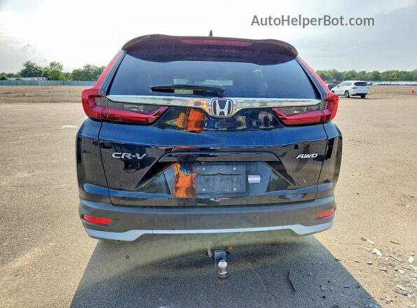 2HKRW2H53MH617421 2021 HONDA CR-V Black Widok z tyłu